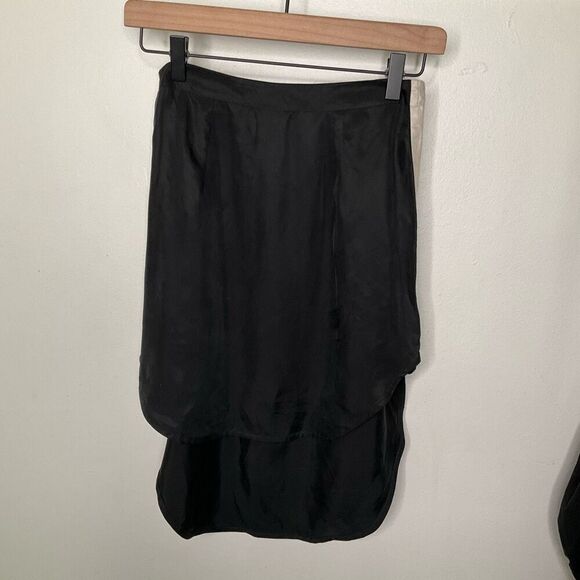 Shakuhachi Side Stripe Skirt - Picture 1 of 7